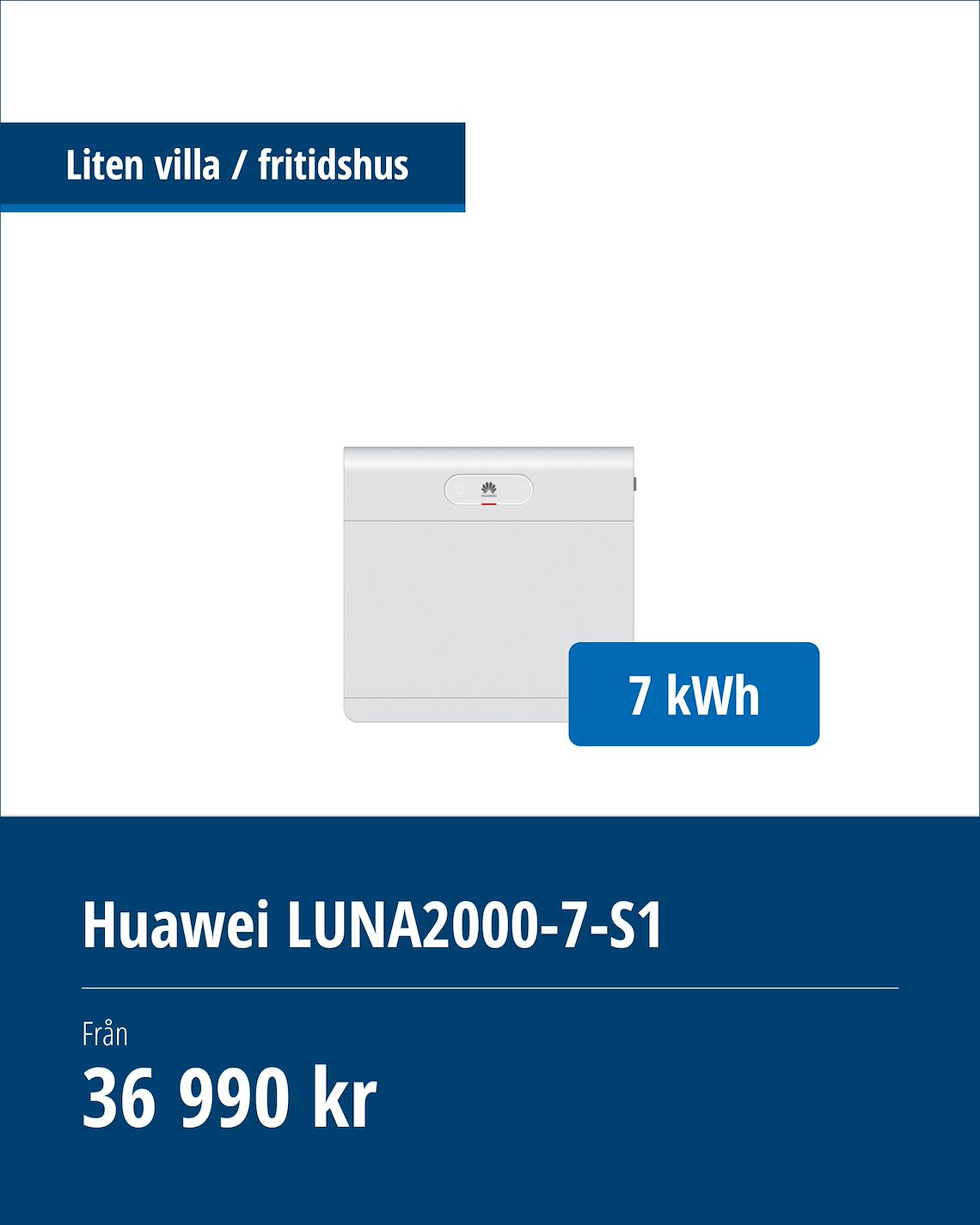 Huawei LUNA2000-7-S1 batterilager